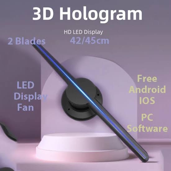 Ventilador Holográfico 3D